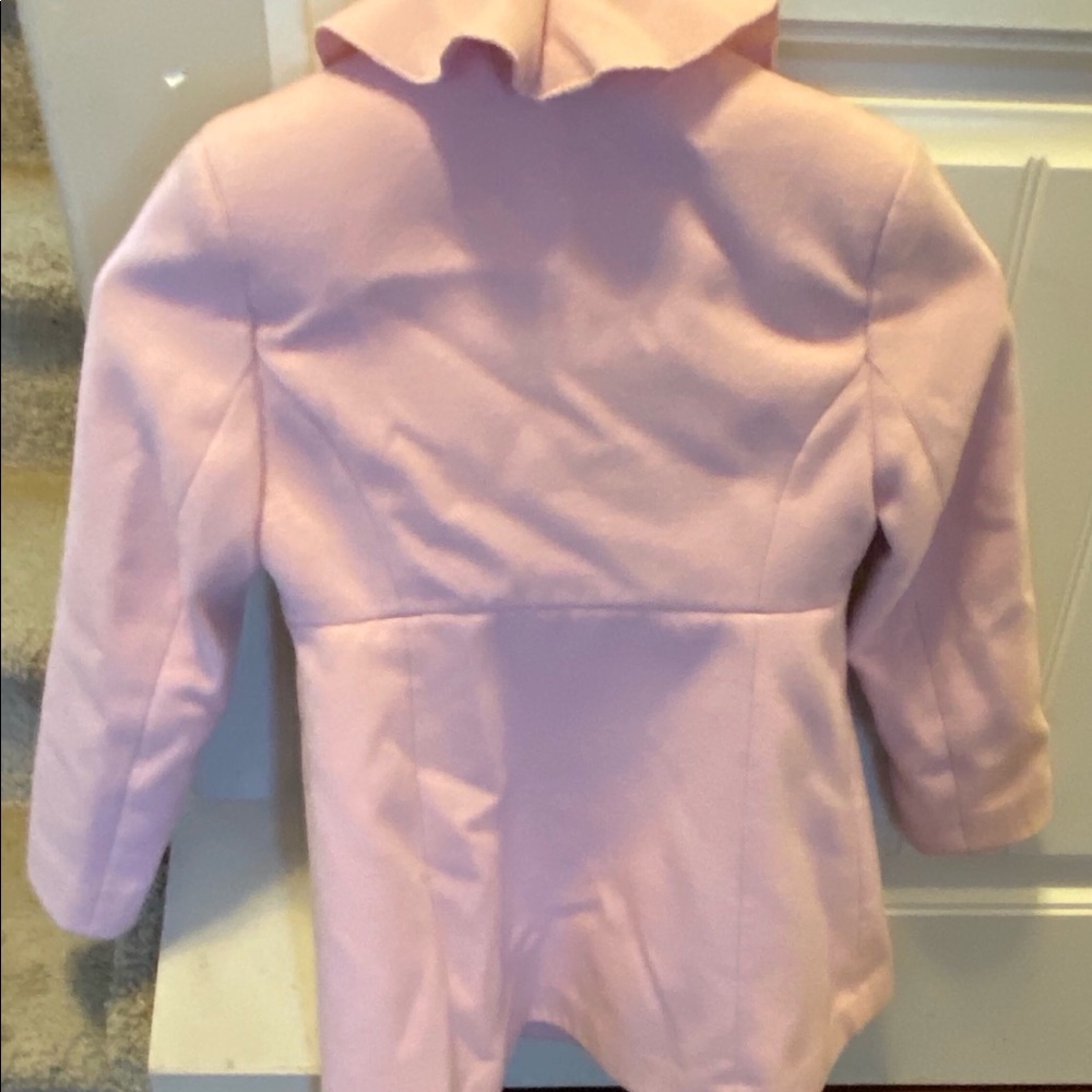 Preowned Rothschild Girls Ruffle Coat - Picture 2 of 6